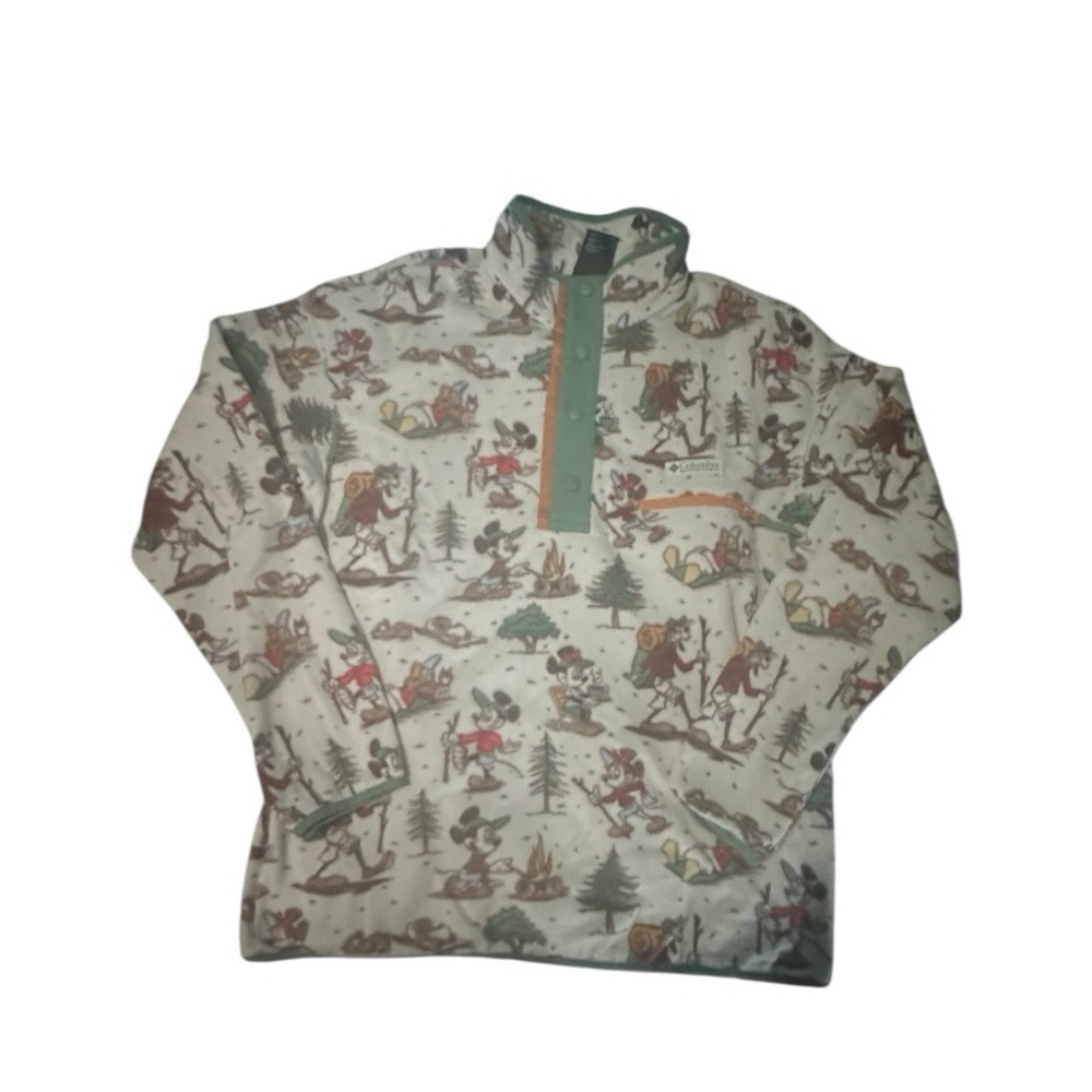 Men’s Columbia x Disney Mickey & Friends Fleece - Size Large